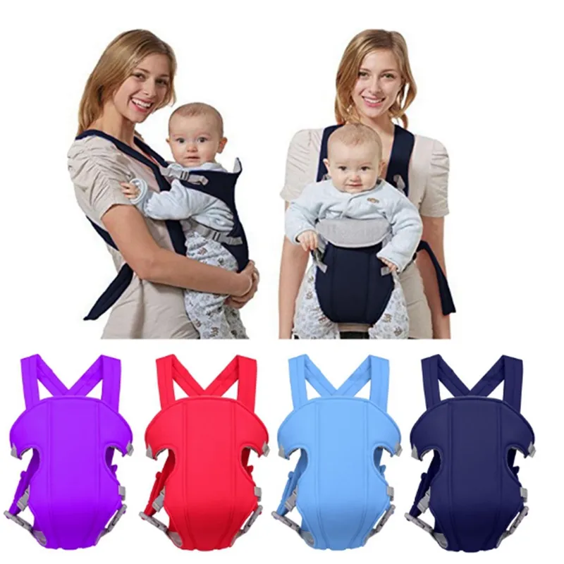 Marsupio Comodo Zaino a tracolla Traspirante Sgabello per la vita del bambino Solido Imbracature per neonati Sedili per bambini all'aperto 6 colori 30 pezzi YW4155