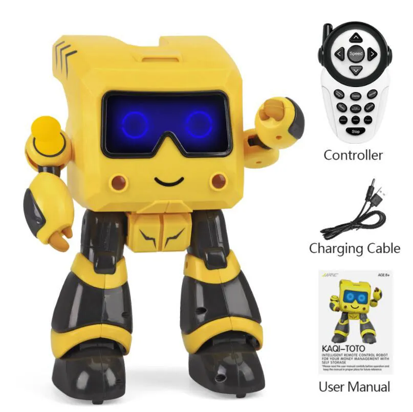 Robot para niños, Robot de Control remoto inteligente para niños, máquina de educación temprana, programación de baile, historia, desarrollo cerebral, juguete para regalo R17