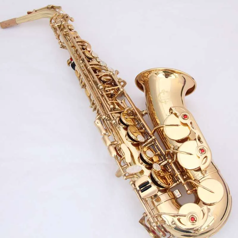 Högkvalitativ Suzuki Alto Saxofon Eb Tune Alto Saxofon Musikinstrument Professionell gratis frakt