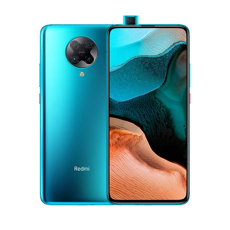 Oryginalny Xiaomi Redmi K30 Pro Zoom 5G Telefon komórkowy 8 GB RAM 128GB 256GB ROM Snapdragon 865 64.0mp AI NFC 4700MAH Android 6.67 "Identyfikator palec odcisków palców na pełnym ekranie telefonu komórkowego Smart Cell Phone Phone Phone