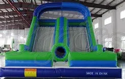 Yard opblaasbaar jumpingspeelgoed Ocean Style Outdoor opblaasbaar waterparkglijbaan voor kinderen