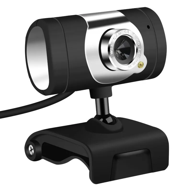 USB2.0 HD Webcam, Desktop & Laptop Webcam Live Streaming Webcam 360° Adjust 1080P PC Webcam LED Web Camera Mic