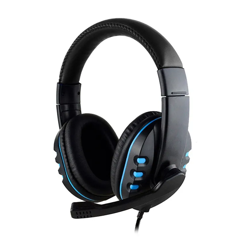 Gaming Headsets Hörlurar för PC Xbox One PS3 PS4 Switch Phone Pad Smartphone Headset för dator 5PCs