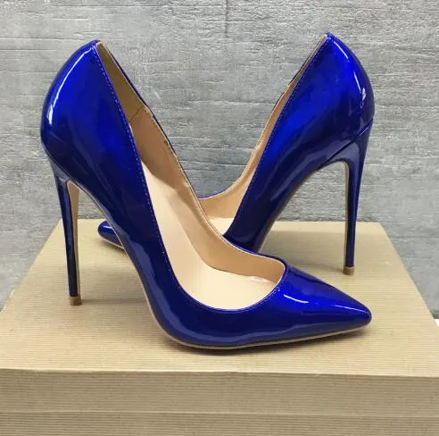 Royal blue women's dress shoes for sale 2025