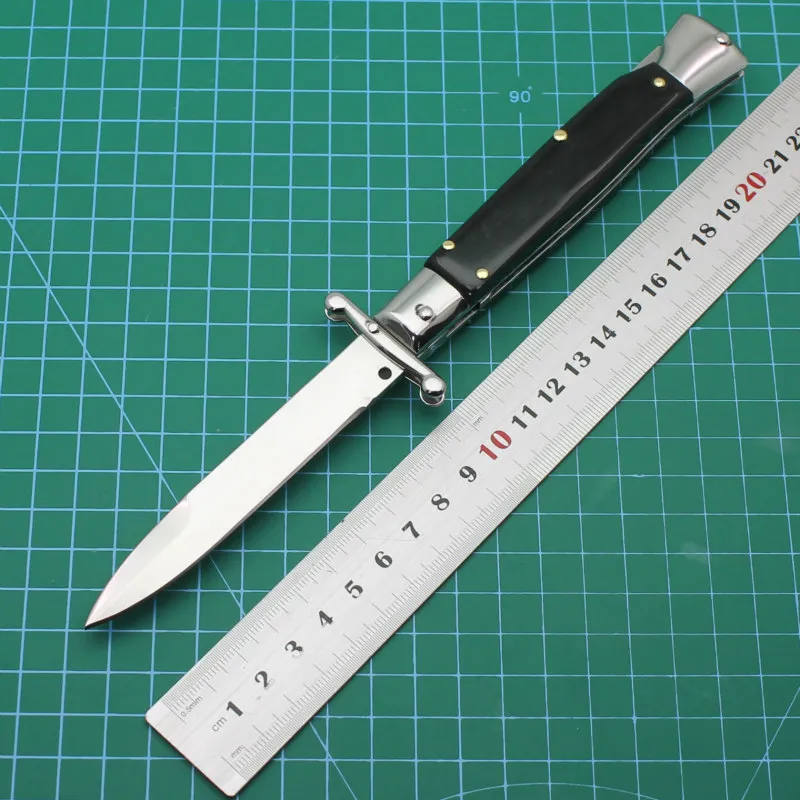 BM Hohe Qualität 9-Zoll-Schlange Holz Outdoor-Klappmesser mit Feld Survival Taktik Messer EDC-Tool