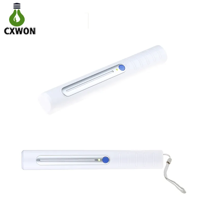 Tragbares UVC-Sterilisatorlicht, USB-wiederaufladbare Hand-LED-Keimtötungs-Desinfektionslampe, Toilettenmaske, Telefon-Sterilisatorstab