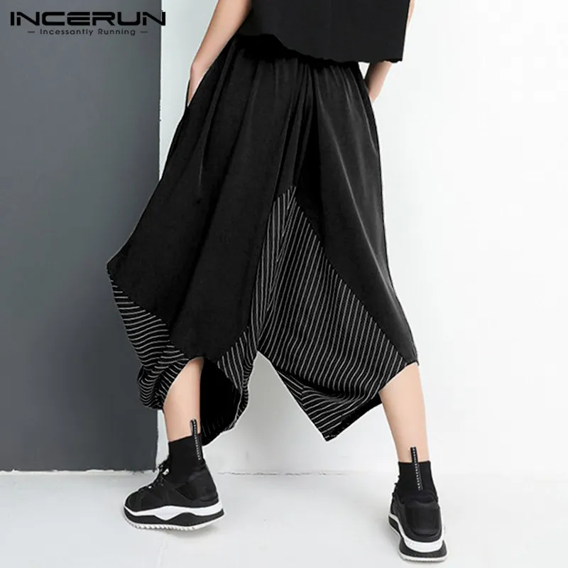 Cheap Pantalones Harén, Buy Directly from China Suppliers:Pantalones Harem  de moda INCERUN 2019 pantalones …