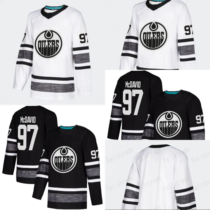 Buying black 2019 All Star game Oilers Jersey, Men's