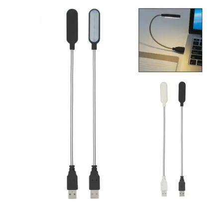 4 LED Leselampe USB LED Buch Licht Tragbare flexible 4 LED USB Licht für Laptop Notebook PC Computer Notfall LEDsBeleuchtung