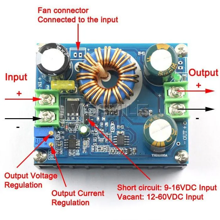 DE DC-DC MODULO step-up 2/24 V boost a 5/9/12/28 V modulo alimentatore (micro) EUR 3,04