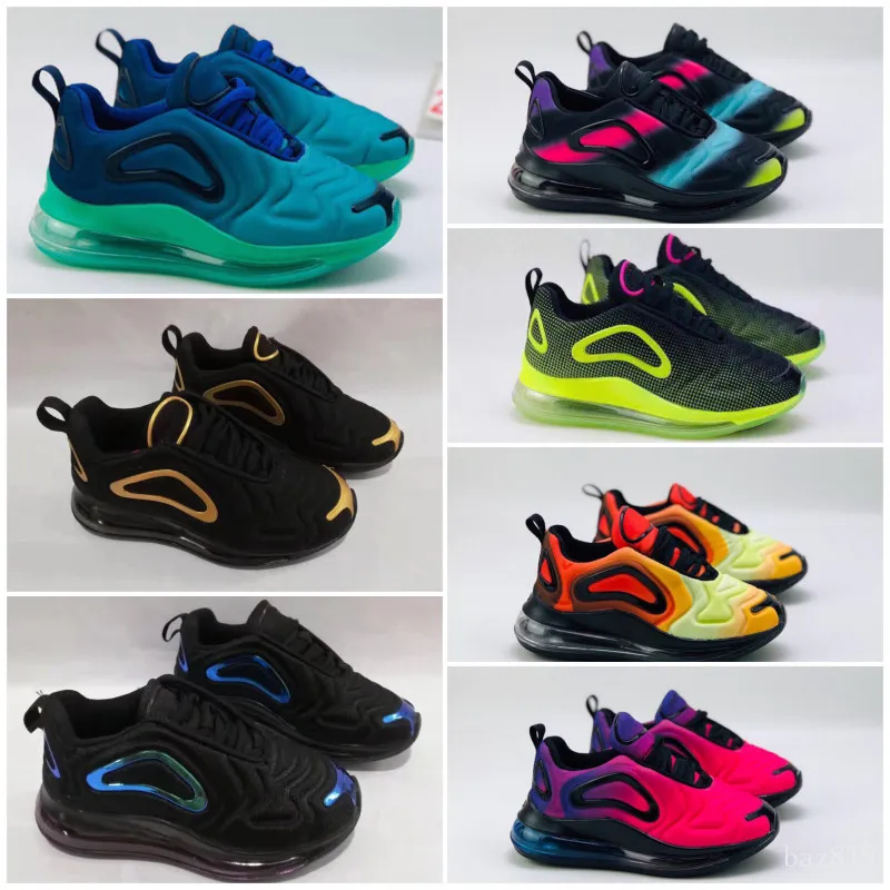 Compra Nike Air Max 720 New Kids Boy Zapatos De La Muchacha De Los Padres  Del Bebé Zapatos De Los Niños Zapatillas Negro Azul Blanco Rojo De  Formadores Al Aire Libre 28