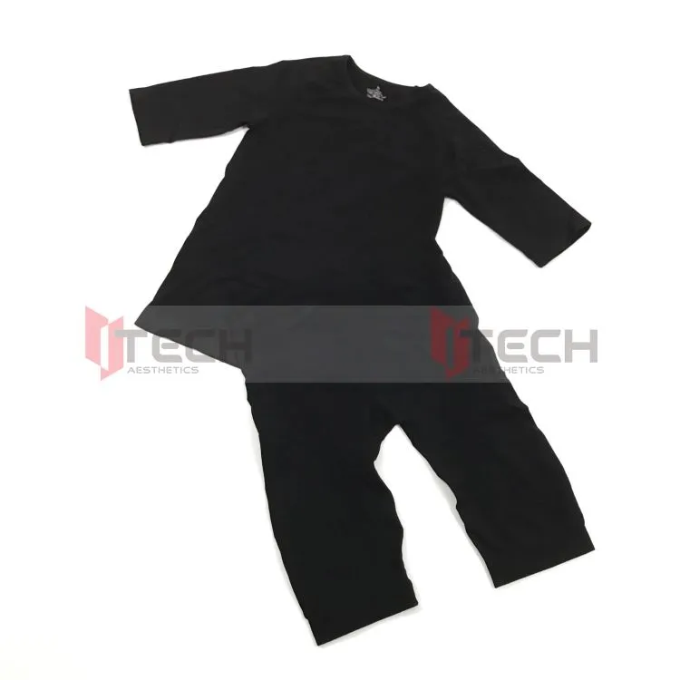 High-Tech Ems Conductive Vest Suit Electro Physiotherapy Equipment Miha Ems Gym Electrobody Suit Fitness Miha Pants