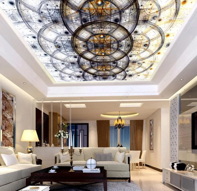 3d Ceiling Photo Wall Mural For Living Room Bedroom Wallpaper For Ceilings Photo Wallpapers