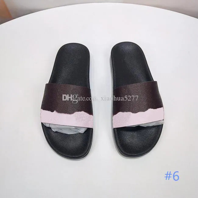 Luksusowe Mężczyźni Kobiety Sandały Projektant Buty Lato Szerokie Płaskie Sandały Slipper Fashion Slipper Rozmiar 35-45with Box