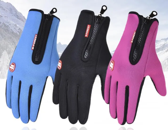 Top Touchscreen-Handschuhe, kältebeständig, für Herren und Damen, Sporthandschuhe, Fleece, verdickt, Winter, Outdoor, Reiten, Ski, warm, wasserdicht, leicht, Yakuda Fitness