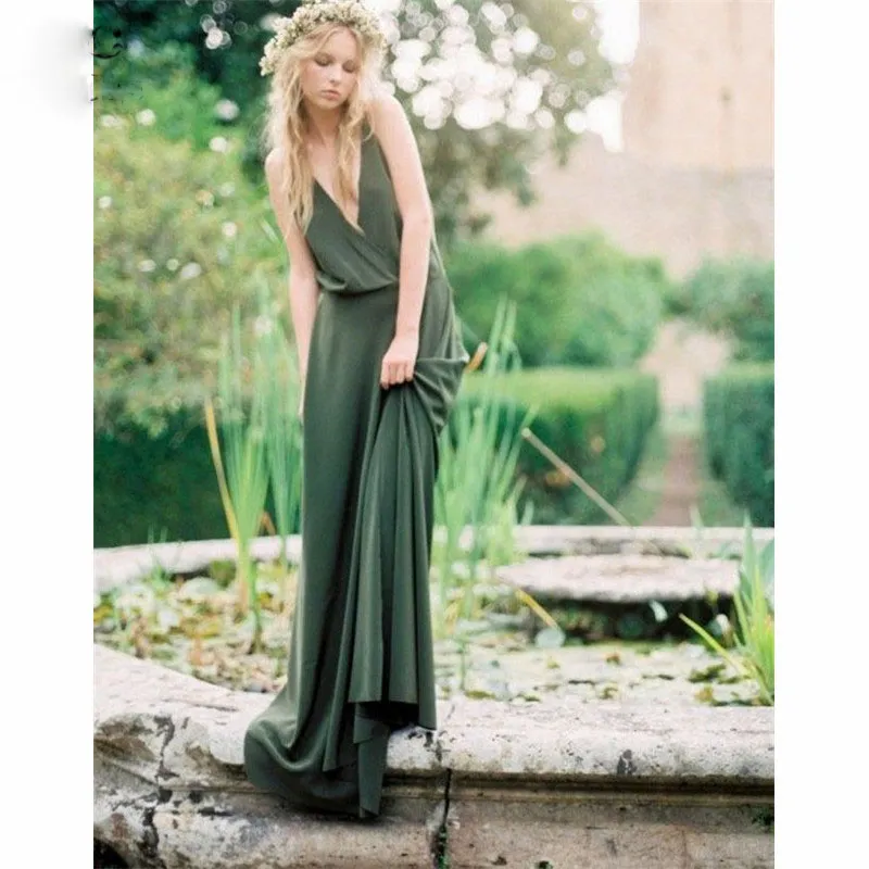 olive green dress for wedding