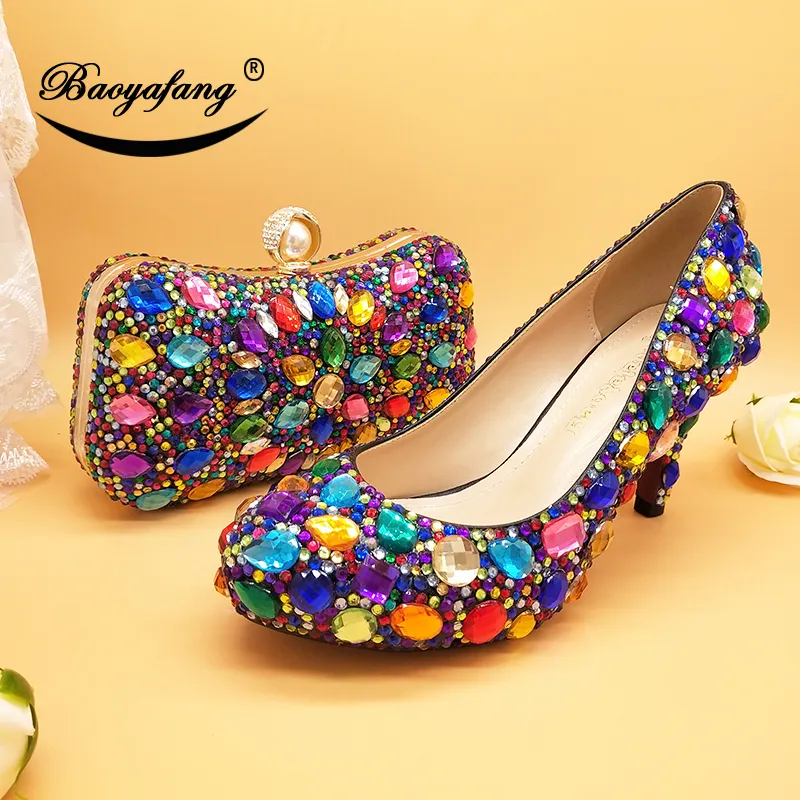Multi coloured shoes and matching bags hot sale
