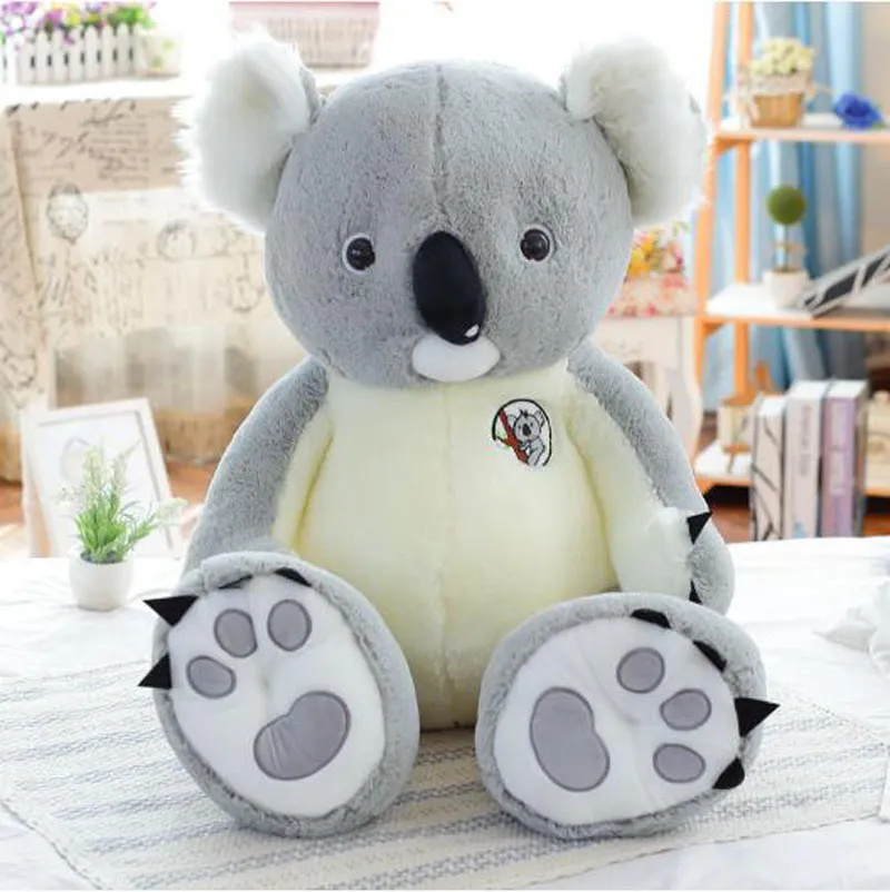 Fluffy Cuddly Giant Huge Plush Koala Bear Stuffed Animals Toys Pillows  Cushion Birthday Gifts For Girls Boys Kids Girlfriend 70 90 120cm From  Smilesky1, $37.63