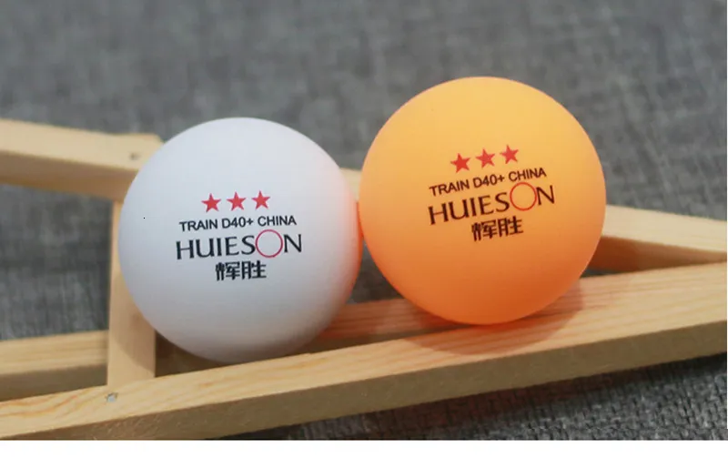 Huieson 100 Pcs 3-Star 40mm 2.8g Table Tennis Balls Ping Pong Balls for Match New Material ABS Plastic Table Training Balls (1)