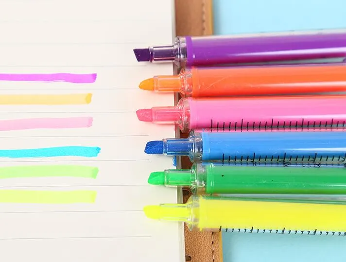 Wholesale Fluorescent Highlighter Pen Stationery With Syringe Design  Perfect For School, Stationery, And Scrapbooking From Weddingparty, $136.69
