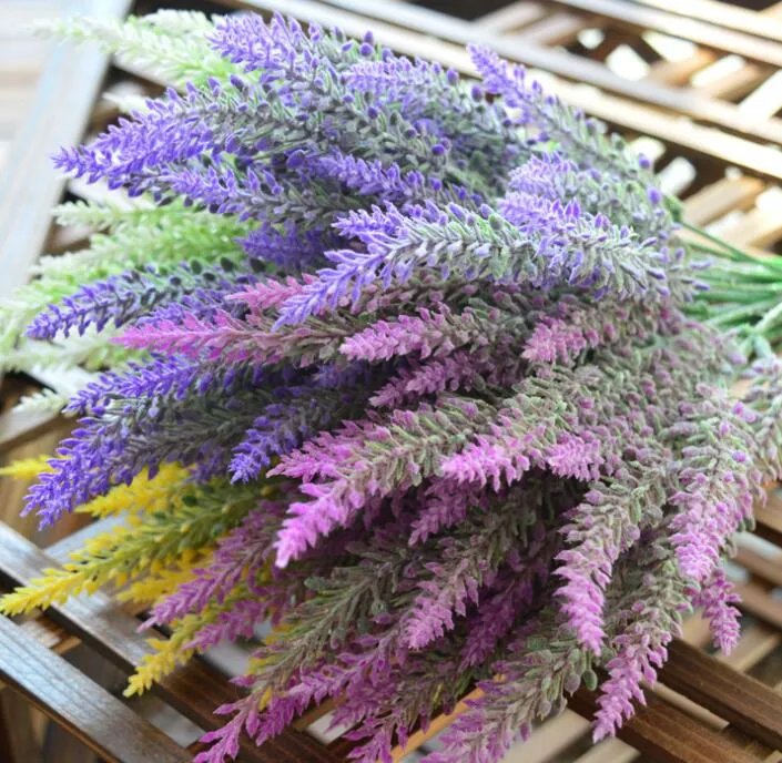 Romantic Provence decoration lavender flower silk artificial flowers grain decorative Simulation of aquatic plants GB132