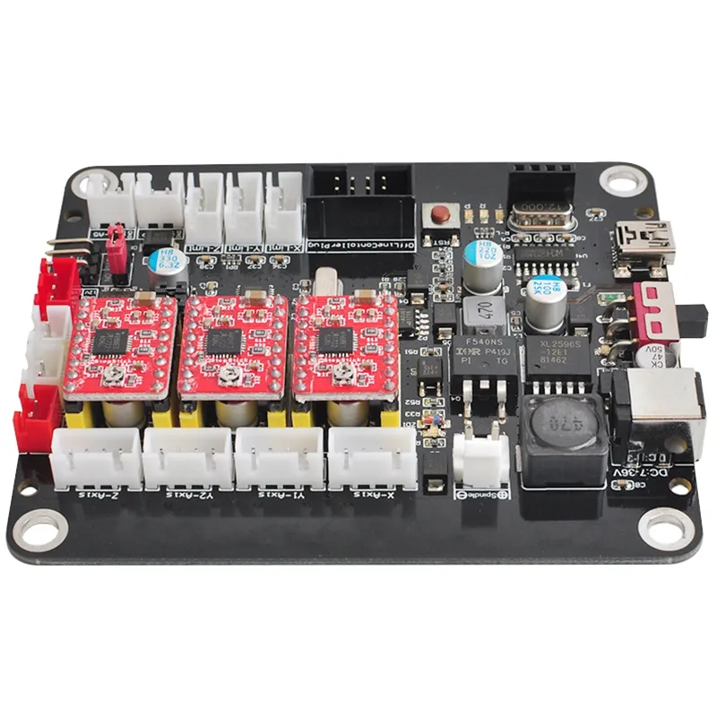 Cnc Router Machine CN SHIP]3 Axis GRBL CNC Router Controller Board ...