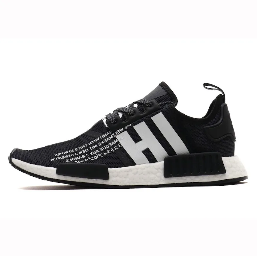 Adidas nmd gucci sale black running shoes
