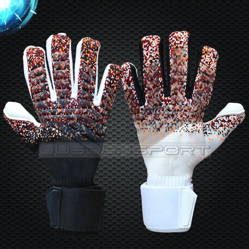 Wholesale Jusdon 4mm Latex Soccer Professional Goalkeeper Gloves Goalie Without Fingersave