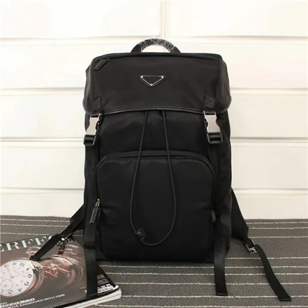 Neo-classical fashion BZ135 size 45cm 27cm 17cm retro style luxury canvas leather backpack designer highest quality backpack