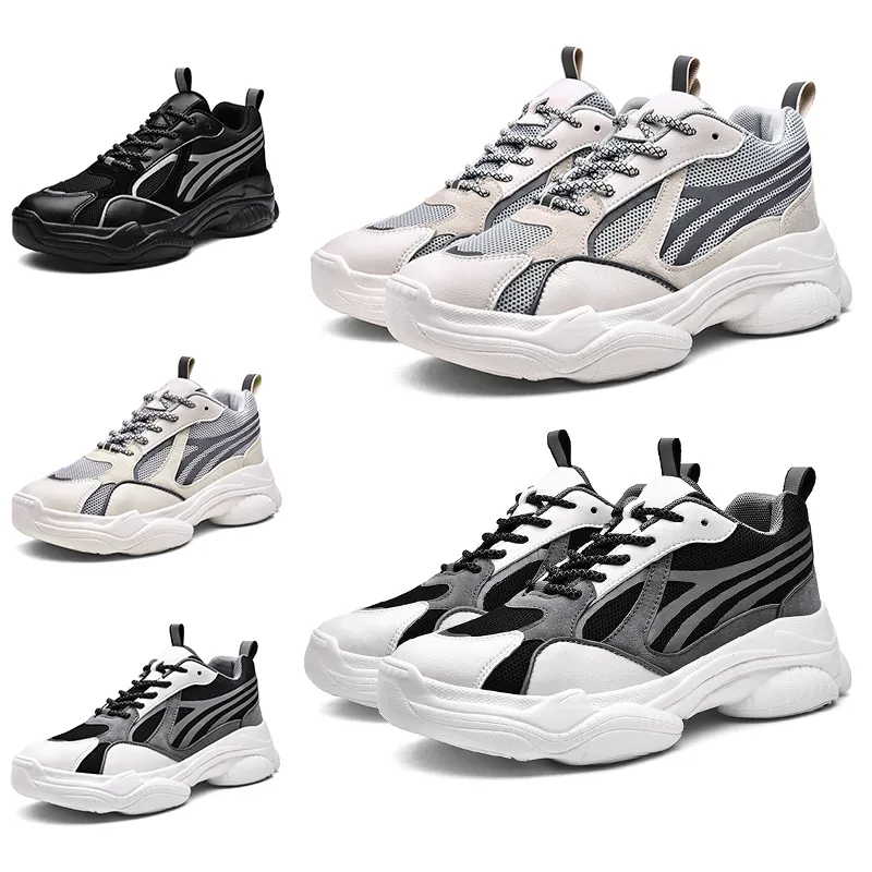 Triple Noir Blanc Gris femmes chaussures de course pour hommes 3M baskets de sport réfléchissantes baskets de marque marque maison fabriquée en Chine taille 39-44