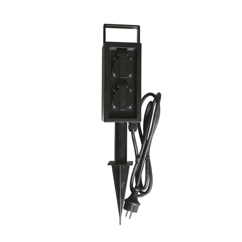 Prese di corrente elettriche per inserimento prato interrato da giardino esterno 10A AC250V Presa impermeabile