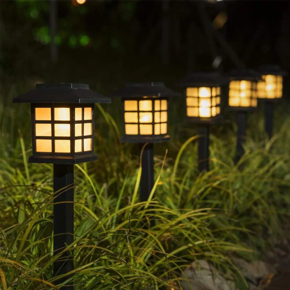 Nowy Wodoodporny Outdoor Ogrodowy Dekoracja Ogrodowa Słoneczna Lampa Lampa Spotlight Ścieżka Krajobraz Retro Podziemny Lekki wystrój na ulicę