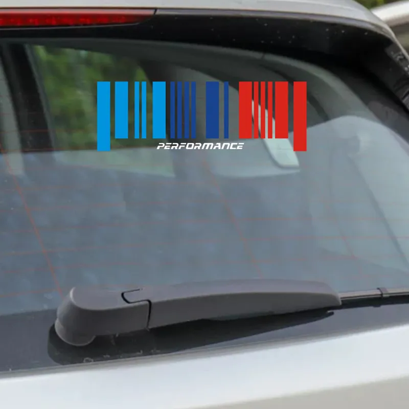 Car Windows Stickers For BMW M Power Performance E30 E34 E36 E39 E46 E60  E61E87 E90 E83 F10 F20 F21 F30 F35 Car Styling Accessories From 7,46 €