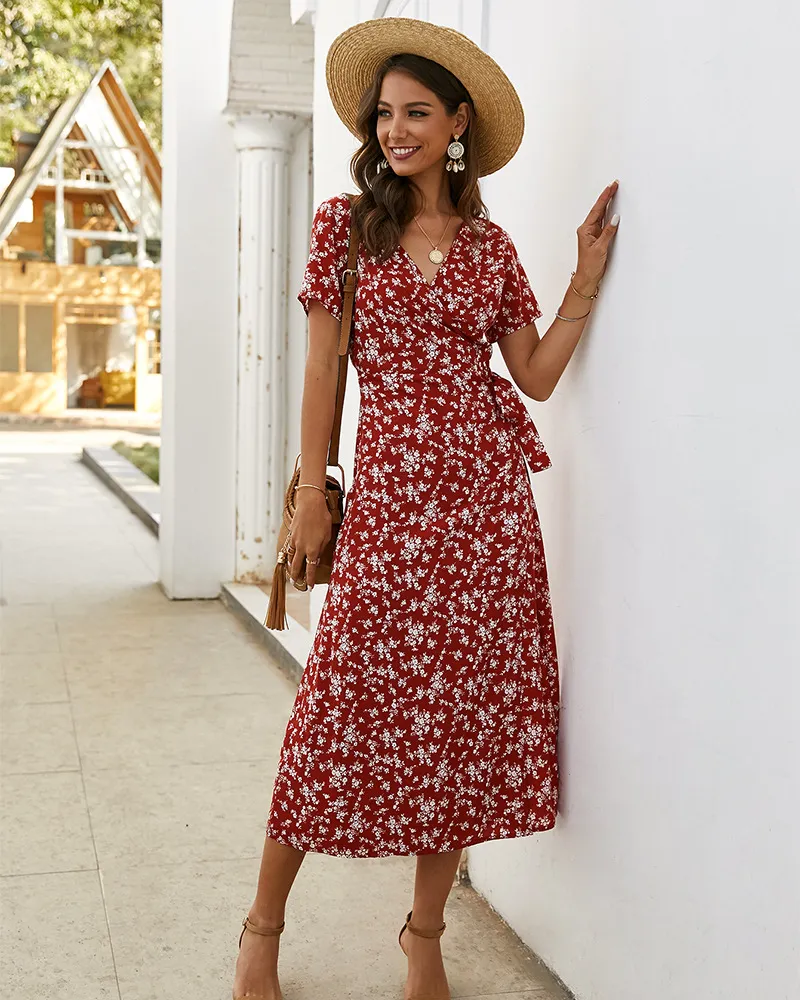 Robe longue printemps hotsell ete 2020