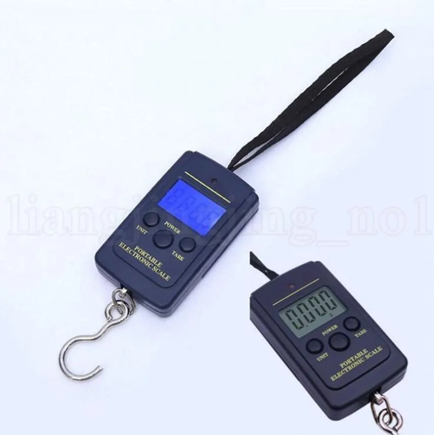 40kg X 10g Mini Digital Portable Electronic Scale For Fishing