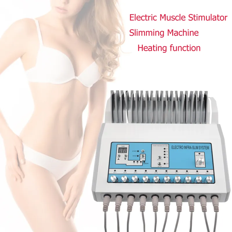 Ruso Waves EMS Estimulador muscular eléctrico Tens EMS Estimulación muscular EMS Máquina adelgazante Estimulador Electroestimulación muscular