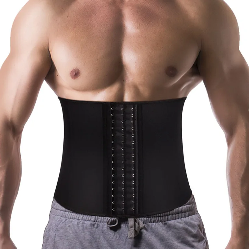 New Losing Weight Shaper Underwear Bellies Modeling Belt Men Body Shaper Waist Trainer Sauna Suit Slimming Belt Corset Men belts