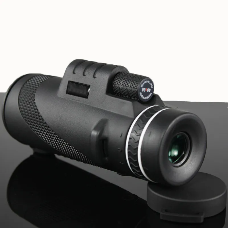 Teleskop 40 * 60 HD Teleskop Monokularnie High Power HD Non-podczerwieni Night Vision Niski Light Support Mobile Telefon Surprise Prezent Podróż