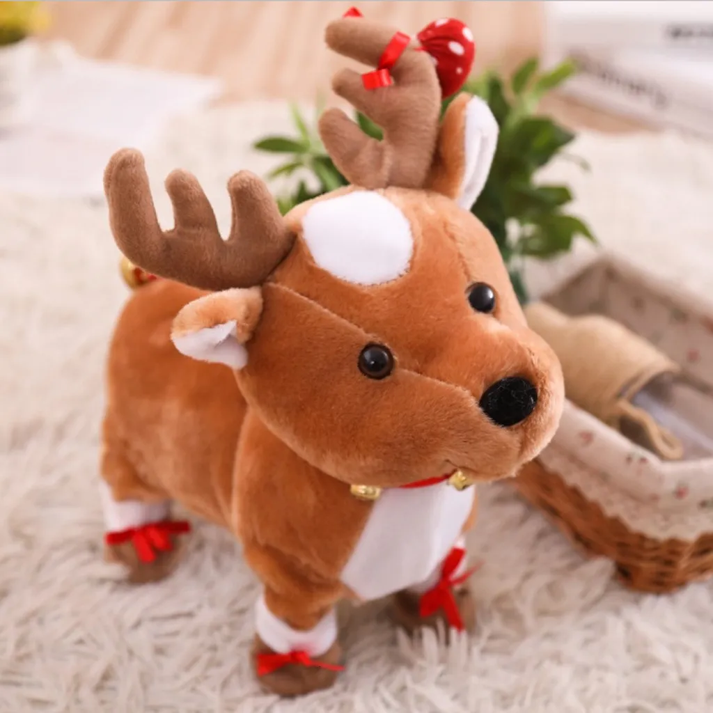 Walking reindeer toy outlet