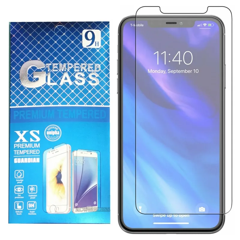For Iphone Screen Protector 0.3Mm Scratch-Resistant Clear Tempered Glass 13 2021 12 11 Pro Max X Xs Xr 8 7 Plus Se