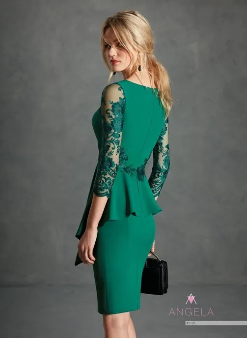 Long Dresses Mother Of The Bride, Elegant Green... From Freesuit, $85.43 |  DHgate.Com