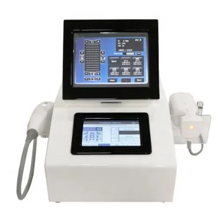 Dual screenLiposonix HIFU Ultraschall 2 in 1 Gesichtspflege Hautverjüngung Faltenentfernung Liposonix Körperschlankheits-Ultraschalltherapiegerät