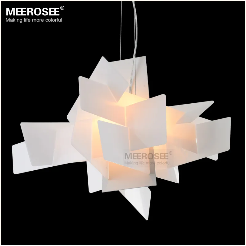 Moderne onregelmatige foscarini big bang hanger verlichting armatuur kunst suspension lamp drop wit rode kleur kroonluchter lamp voor eetkamer