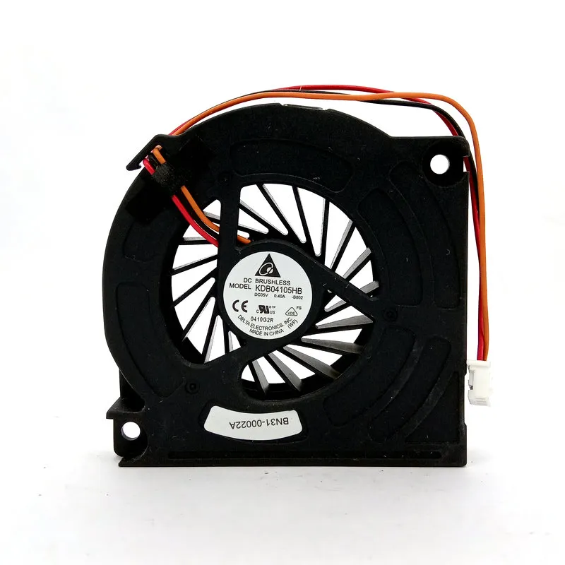 Novo original KDB04105HB 5V 0,40A 6CM 60*60*12mm para ventilador de resfriamento de laptop