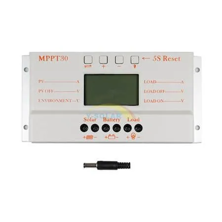 Mppt30 MPPT 30A Solar Charge Controller - CE Certified, LCD Display, Top ...