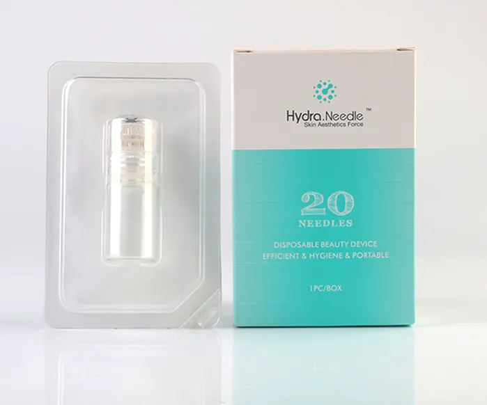 Titanium Hydra needle 20 64 derma stamp Gold Tips micro needles derma roller Bottle Derma Stamp Needles Skin Care