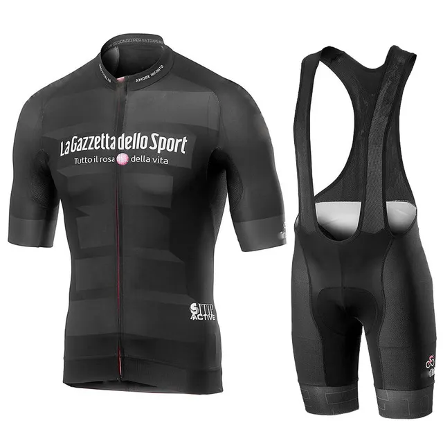 Roupas de ciclismo ciclismo tour de italia define uniforme da bicicleta verão mans jérsei conjunto estrada bicicleta jerseys mtb wear9291870