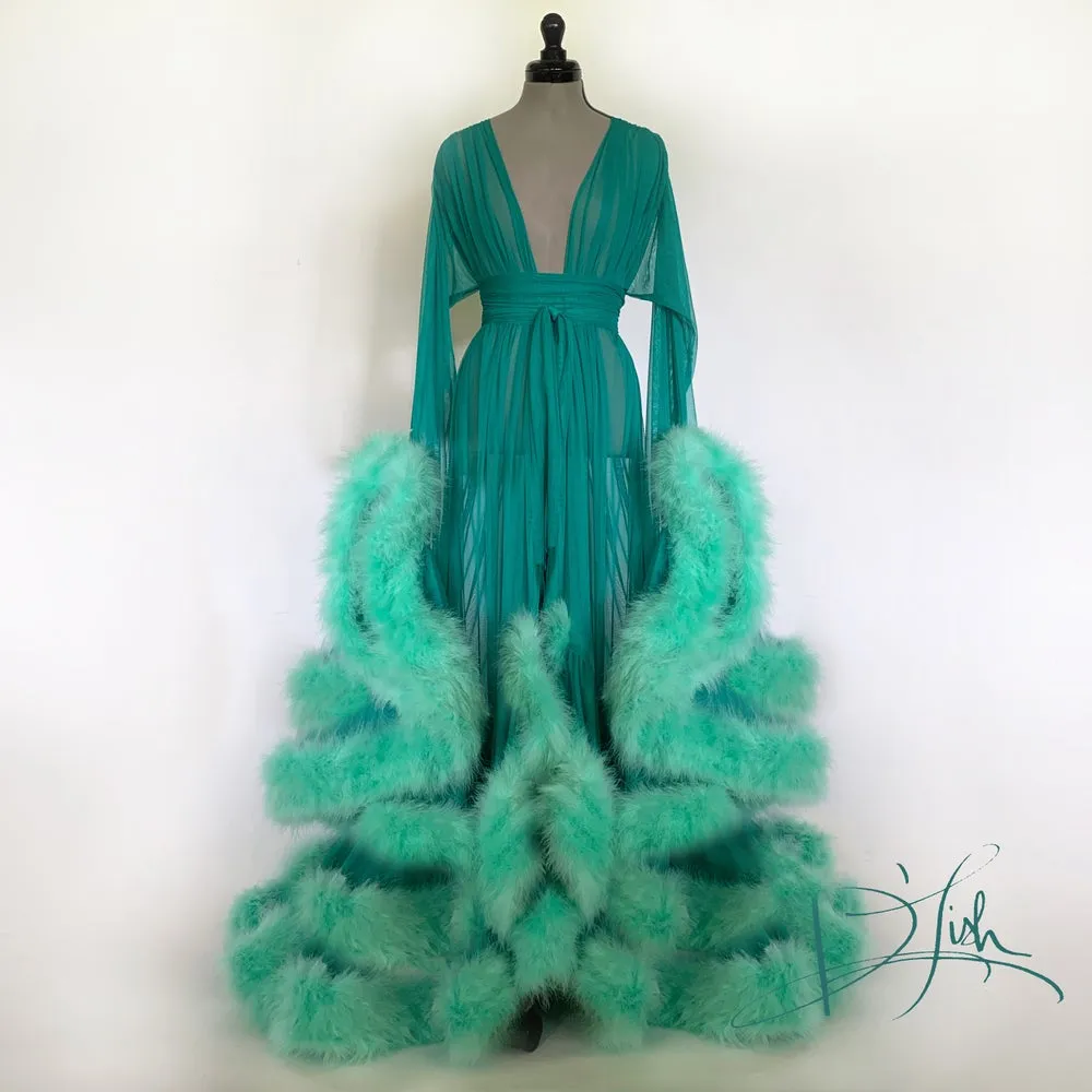 Womens Sleepwear Nightgowns: Spring Green Double Deluxe Dressing Gown For Wedding & Events From Dressvip, $84.03 | DHgate.Com Womens Sleepwear Nightgowns: Spring Green Double Deluxe Dressing Gown For Wedding & Events From Dressvip, $84.03 | DHgate.Com
