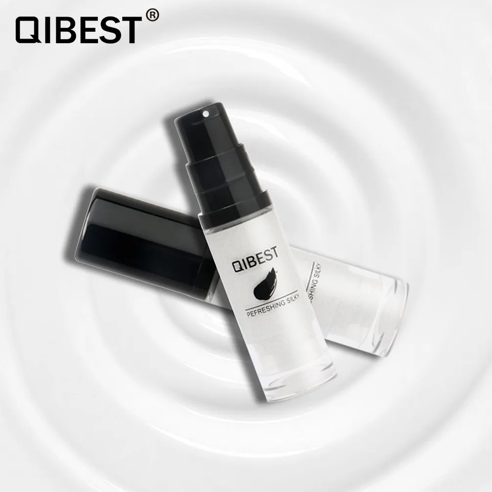 Qibest Liquid Foundation Cor Mudando Prefreshing Silky Natural Concealer Fundações Luz Montagem Durável Maquiagem Face Beleza
