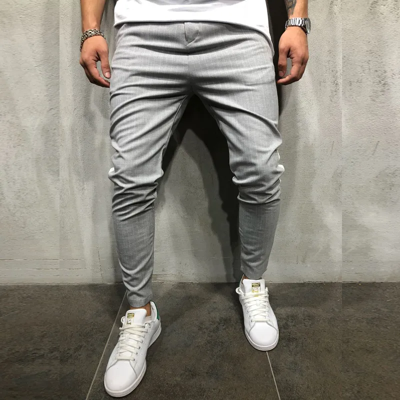 Striped ankle pants mens sales